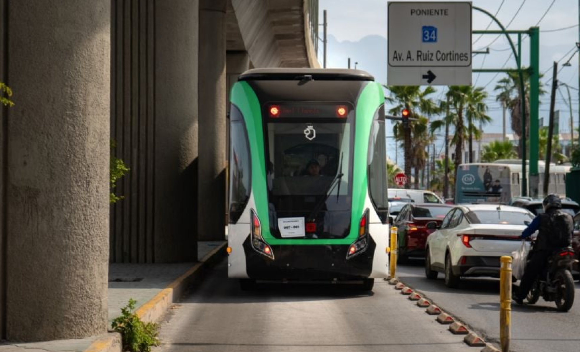Va nuevo tren eléctrico en Nuevo León
